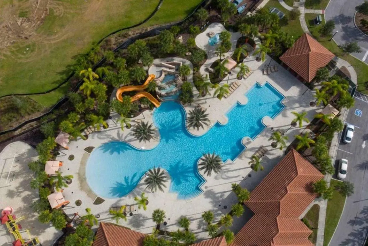 5356 Water Park Solterra Resort 5Bed House - 10 Minutes From Disney Davenport Holiday home