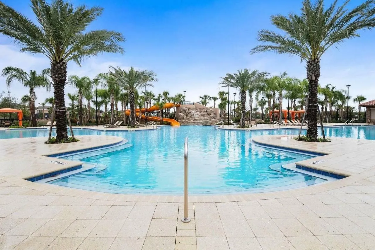 5356 Water Park Solterra Resort 5Bed House - 10 Minutes From Disney Davenport Holiday home